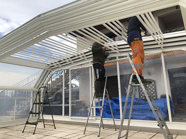 Nettoyage abri piscine professionnel