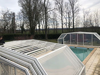 Rénovation complète abri piscine